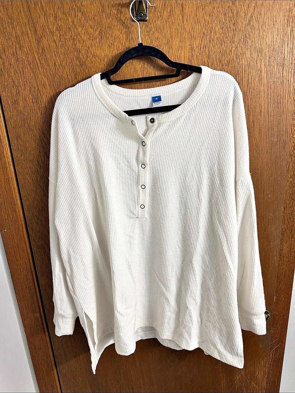 Old Navy Long Sleeve Tunic White Size XL